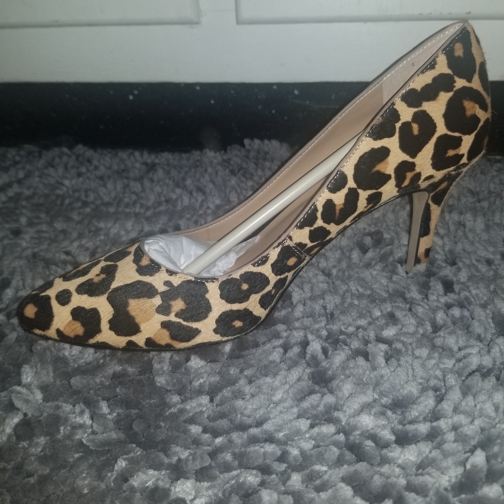 I-N-C Leopard print heel